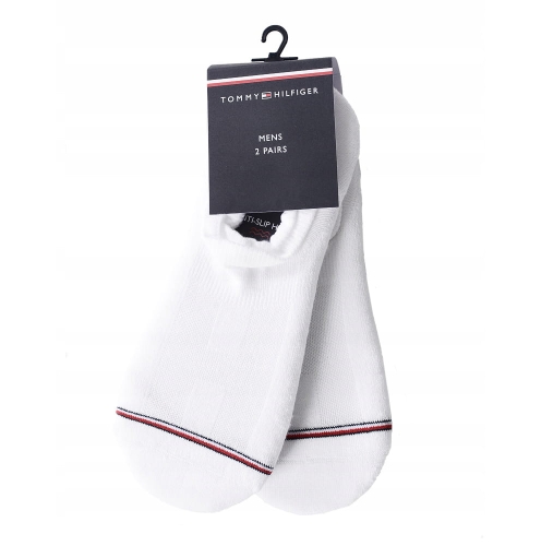 TOMMY HILFIGER Skarpety Męskie 100001095 Białe