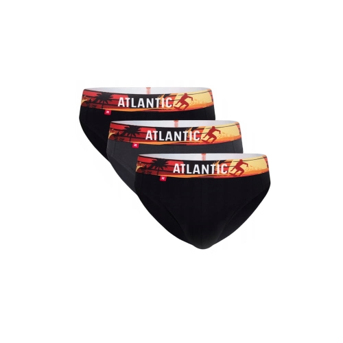 ATLANTIC Slipy Męskie 3MP-144 3 szt