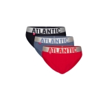 ATLANTIC Slipy Męskie 3SMP-130 Czerwone