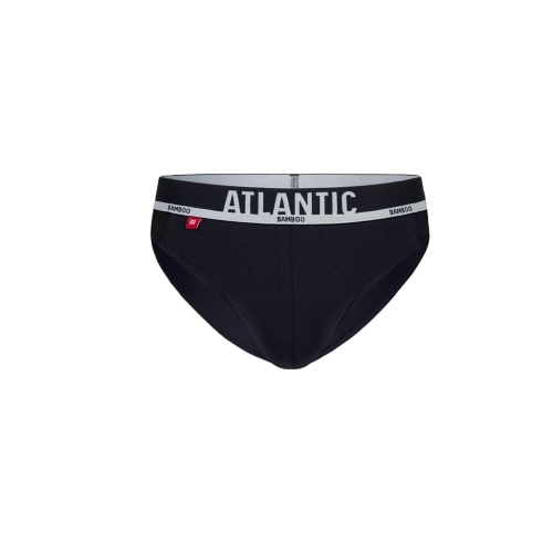 ATLANTIC Slipy Męskie Bambus MP-1565 Granatowe