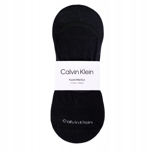 CALVIN KLEIN Skarpety Męskie 701218708 Czarne 2 pary