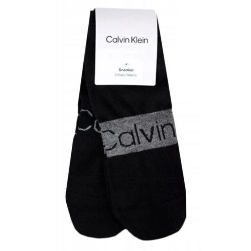 CALVIN KLEIN Skarpety Męskie 701218712 Czarne 2 pary