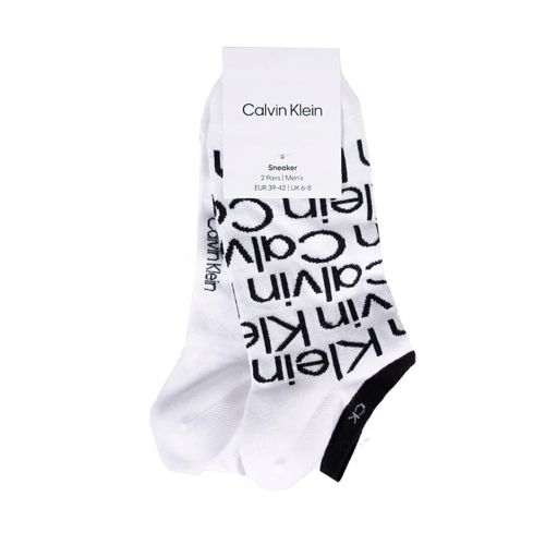 CALVIN KLEIN Skarpety Męskie 701218714 Białe 2 pary