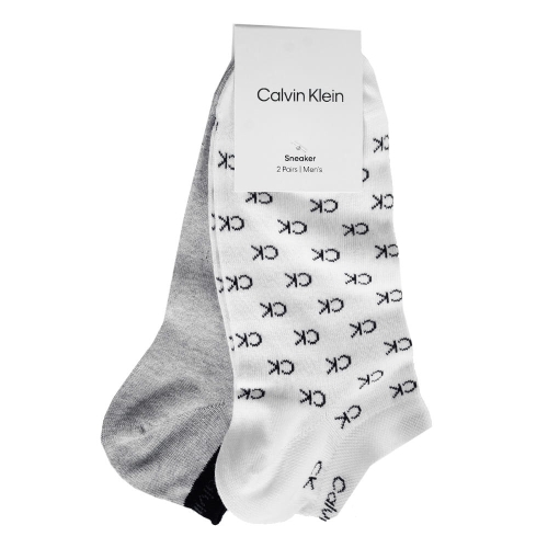 CALVIN KLEIN Skarpety 701218715 Męskie Białe 2 pary