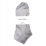 CALVIN KLEIN Skarpety 701218718 Męskie Szare 3p. ONE SIZE
