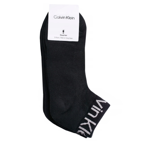 CALVIN KLEIN Skarpety Męskie 3p. ONE SIZE 701218722 Czarne