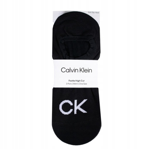 CALVIN KLEIN Skarpety 1 para czarne 701218773 ONE SIZE