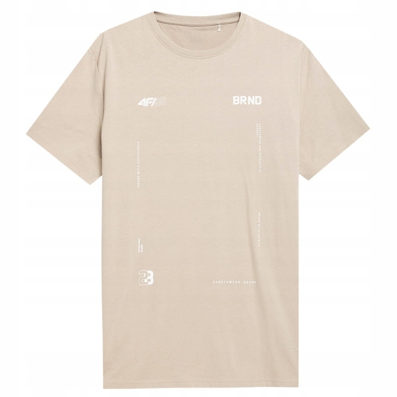 4F-T-shirt-Koszulka-Meska-TTSHM311-Brazowa-M-EAN-GTIN-5904698197422.jpg