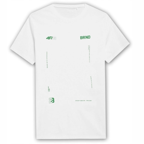 Koszulka T-shirt 4F TTSHM311 Biała