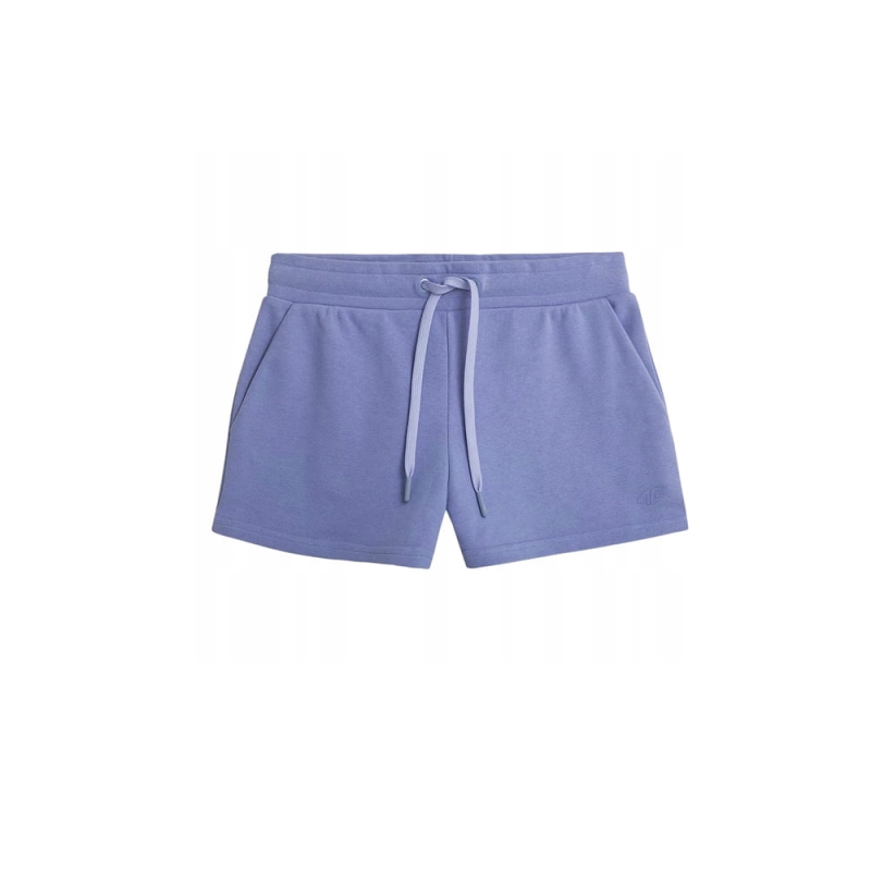Spodenki damskie 4F dresowe w kolorze denim TSHOF175