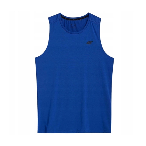 4F T-shirt Koszulka Męska Kobalt TFTSM258 Bezrękawnik
