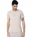 4F Koszulka Męska TTSHM296 Beż