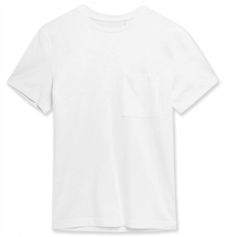 4F T-shirt Koszulka TTSHM297 Biała