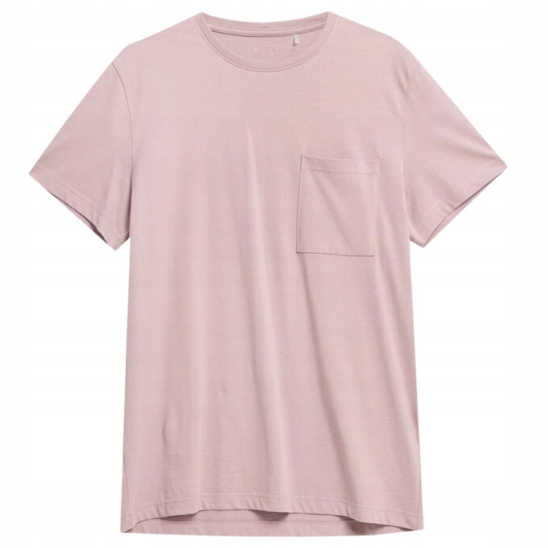 4F T-shirt Koszulka TTSHM297 Pudrowy Koral