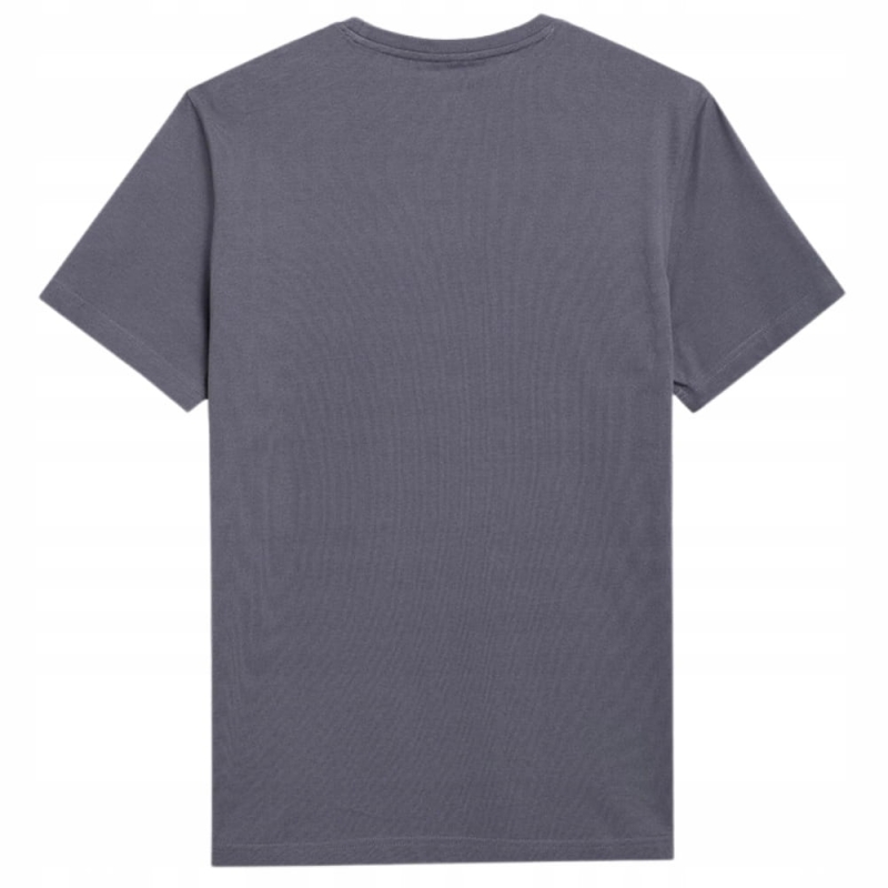 4F T-shirt Koszulka TTSHM297 Antracyt z tyłu