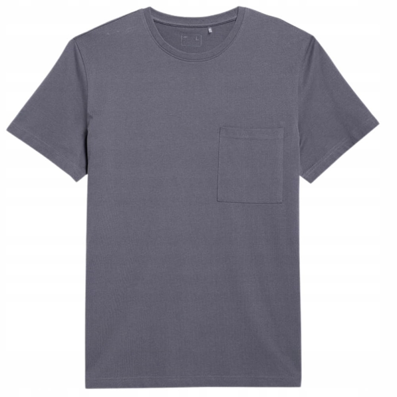 4F T-shirt Koszulka TTSHM297 Antracyt