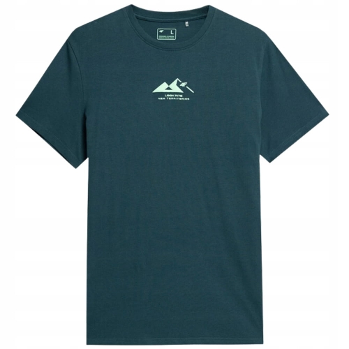 4F T-shirt Koszulka TTSHM486 Granatowa