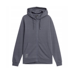 4F Bluza Męska Rozpinana TSWSM267 Antracyt