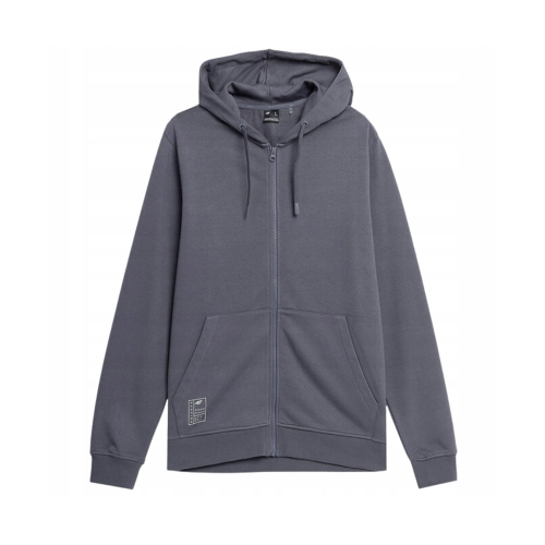 4F Bluza Męska Rozpinana TSWSM267 Antracyt