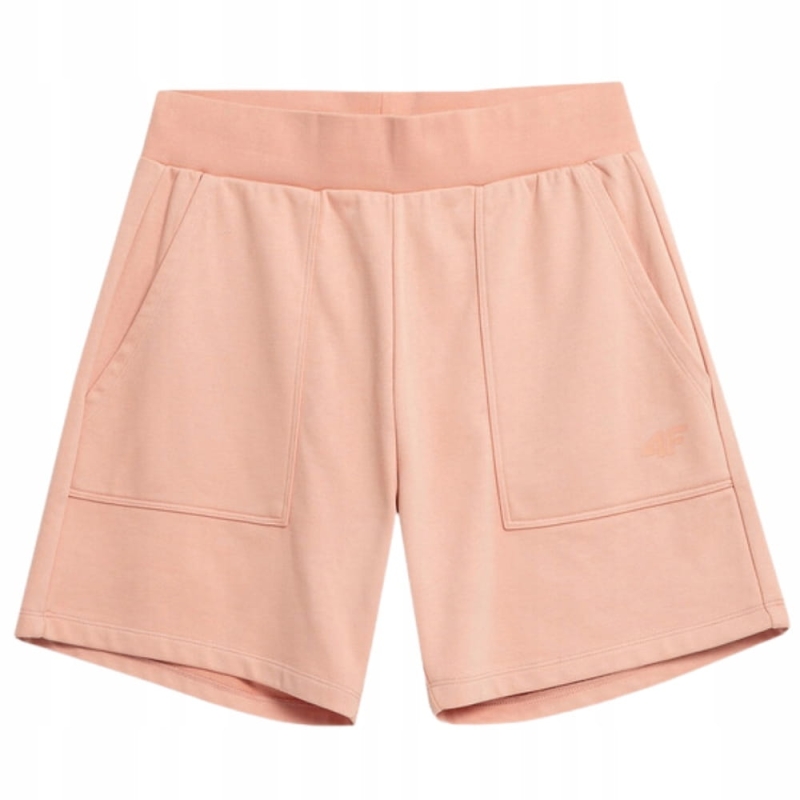 4F Spodenki Meskie Dresowe TSHOM074 Lososiowe