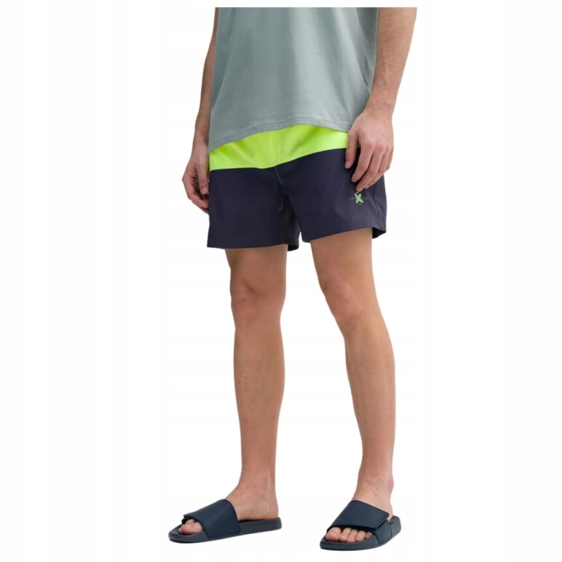 4F Spodenki Kąpielowe Męskie Szorty UBDSM030 Zielony Neon Model