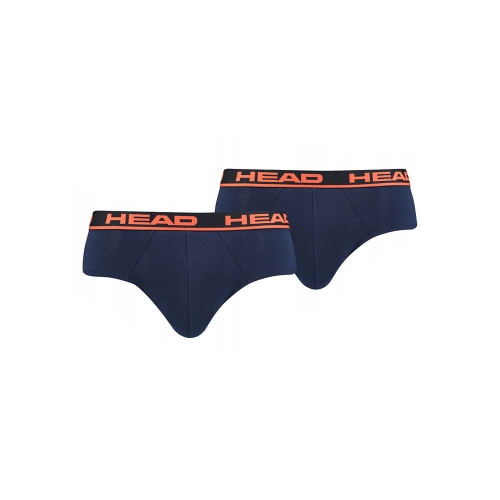 HEAD Slipy Męskie 100001753 Zestaw 2 Sztuk Niebieskie