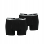 HEAD Bokserki Męskie 701202741 Zestaw 2 Sztuk Czarne