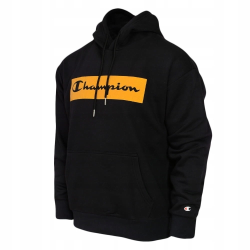 CHAMPION Bluza Męska Ciepła 217964 Czarna