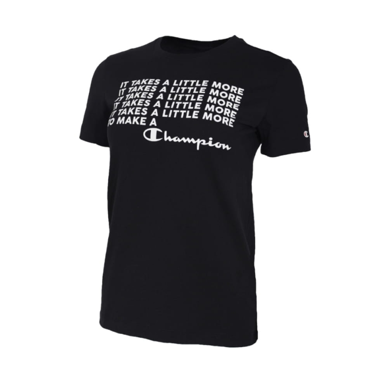 CHAMPION Koszulka Damska 114884 Czarna