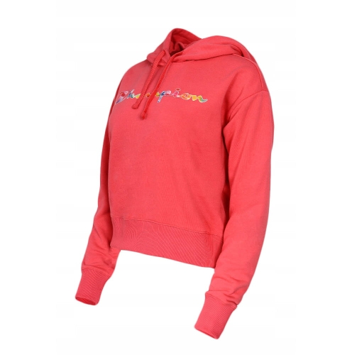 CHAMPION Bluza Damska 114982 z kapturem Różowa