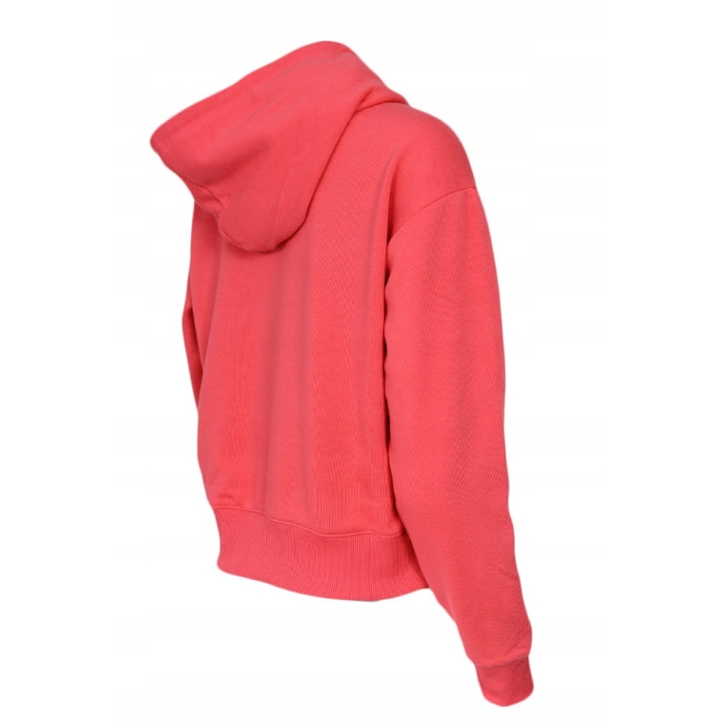 CHAMPION Bluza Damska 114982 z kapturem Różowa z tyłu