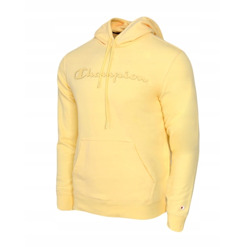 CHAMPION Bluza Męska 217142 z kapturem Żółta