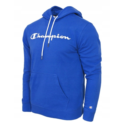 CHAMPION Bluza Męska 217142 z kapturem Granatowa