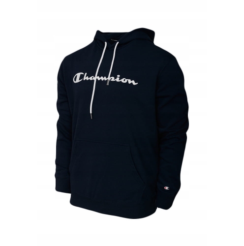CHAMPION Bluza Męska 217142 z kapturem Ciemny Granat