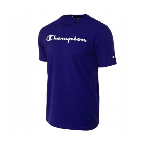 Koszulka T-shirt Champion 217146 Fioletowa