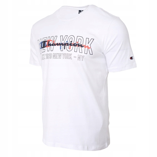 CHAMPION Koszulka Męska 217280 Biała