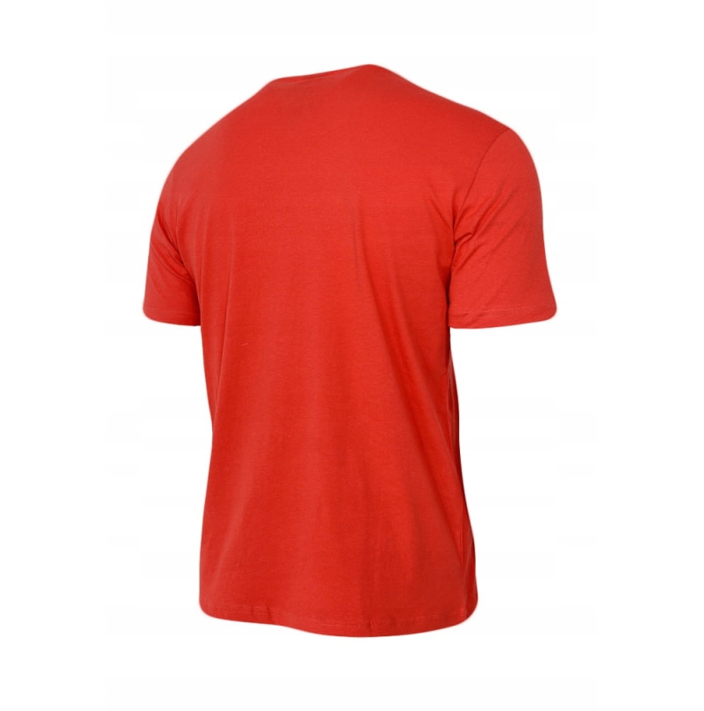 CHAMPION Koszulka Męska 217280 Czerwona z tyłu