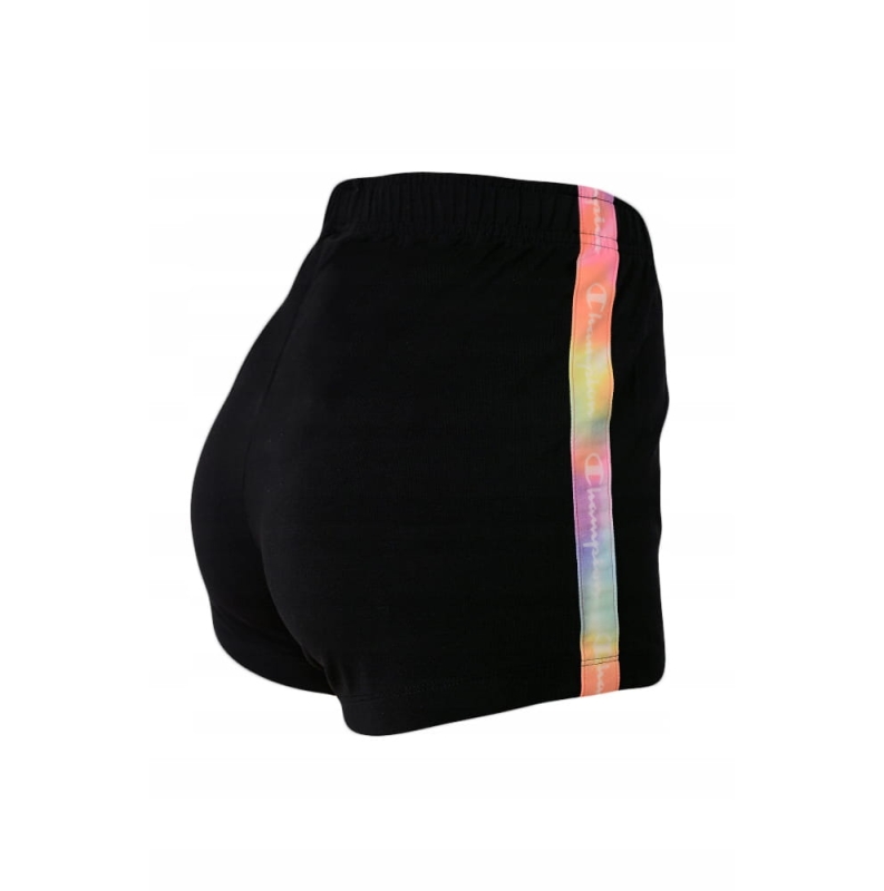 CHAMPION Spodenki Damskie 114995 Czarne z tyłu