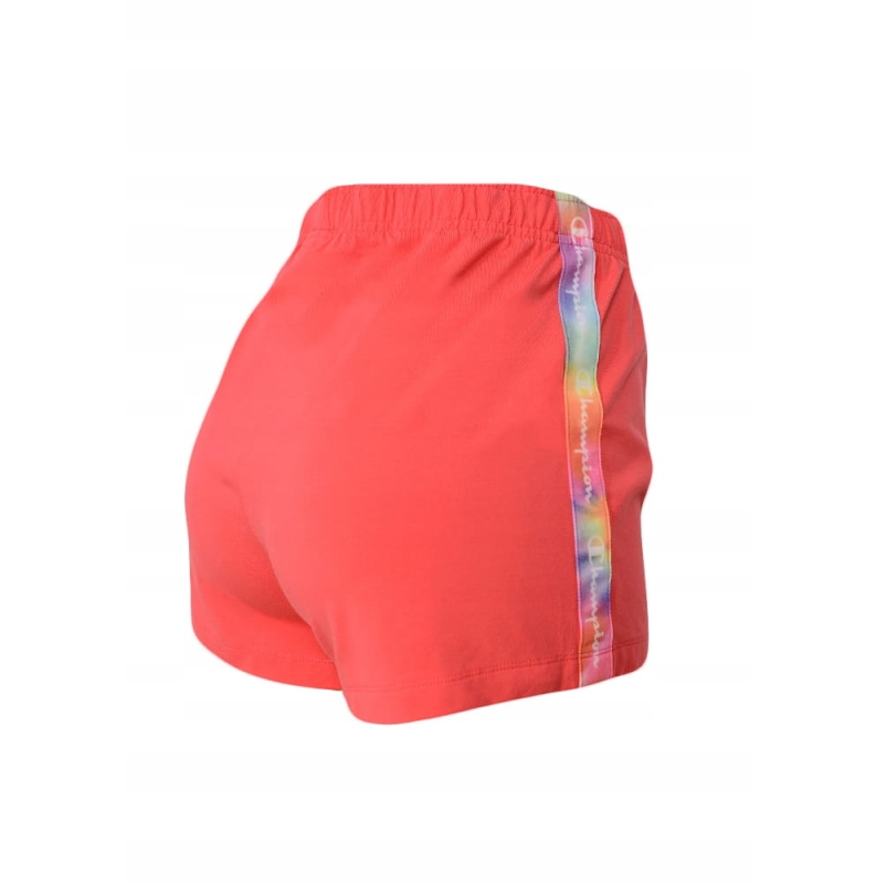 CHAMPION Spodenki Damskie 114995 Różowe z tyłu