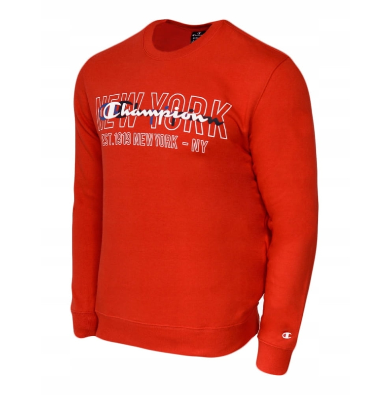 CHAMPION Bluza Męska 217285 Czerwona