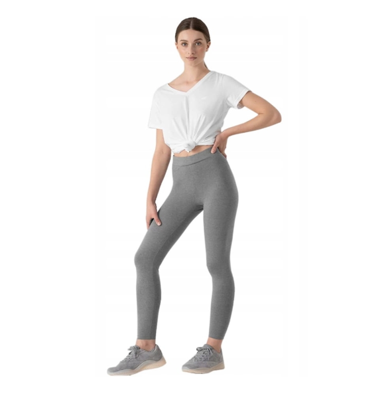 4F Legginsy Damskie LEG350 Szare Model