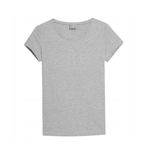 4F Koszulka Damska TSD353 Szara