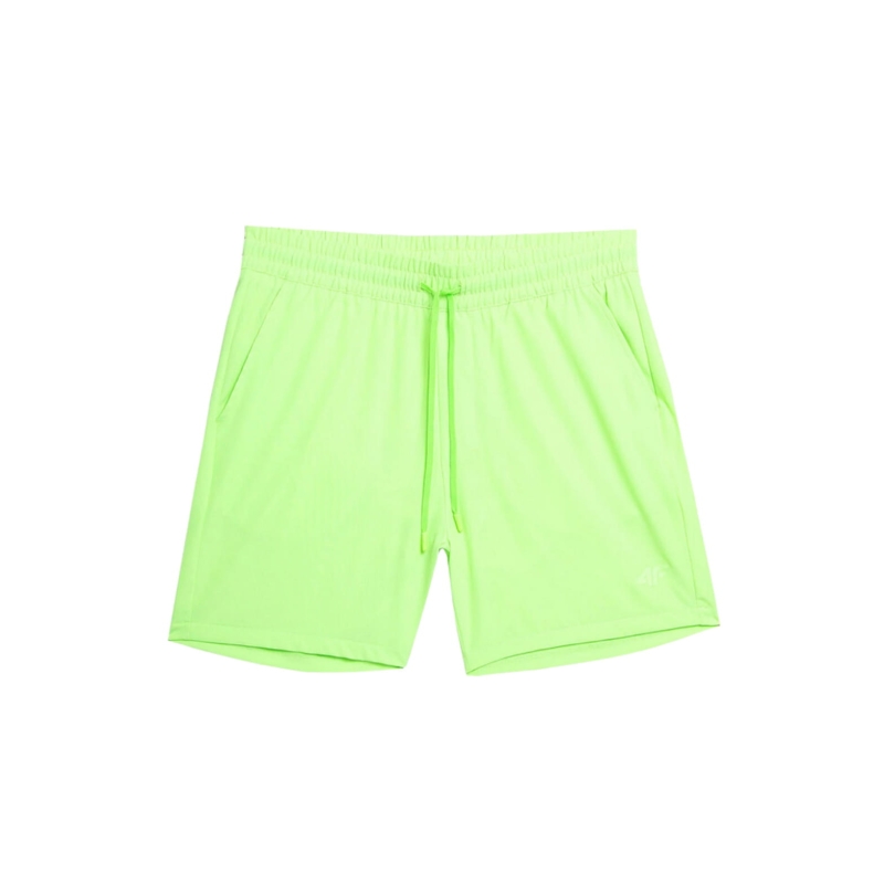 4F Spodenki Kąpielowe Męskie Szorty UBDSM022 Zielone Neonowe