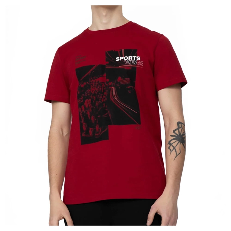 4F-T-shirt-Koszulka-Meska-TSM017-Czerwona-L.jpg