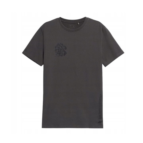 4F T-shirt Koszulka Męska TSM060 Antracyt