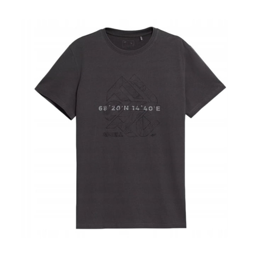 4F T-shirt Koszulka Męska TSM061 Antracyt