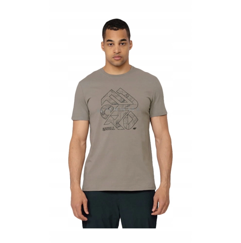 4F-T-shirt-Koszulka-Meska-TSM061-JASNY-BRAZ-L-Rozmiar-L.jpg
