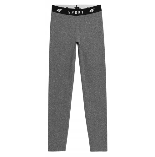 4F Legginsy Damskie SPDF351 Szare
