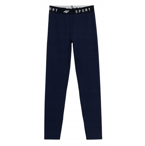 4F Legginsy Damskie SPDF351 Granatowe