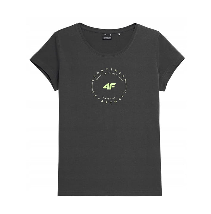 4F T-shirt Koszulka Damska TSD032 Antracyt